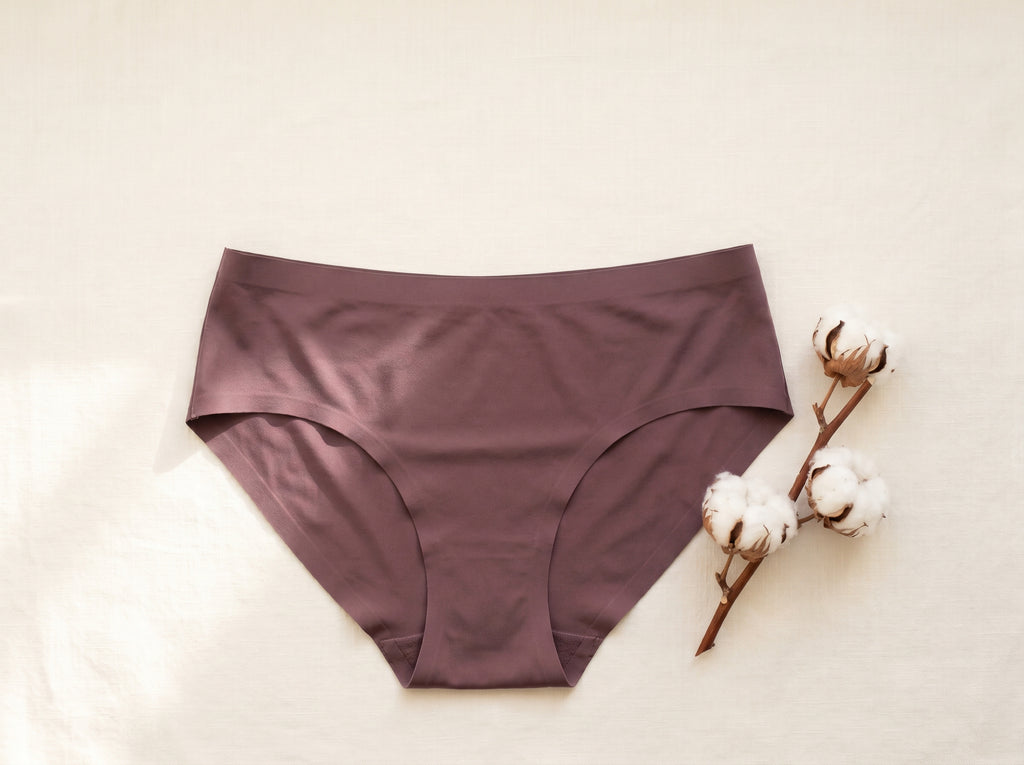 SEAMX Bonded Bikini Brief — Rosewood